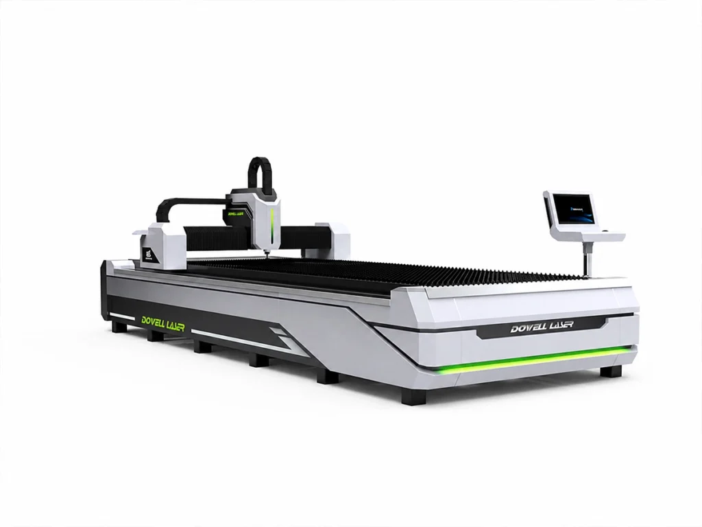 DW-F Series Open-Type Fiber Laser Cutting Machine