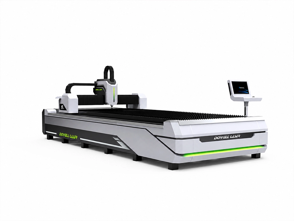 DW-F Series Open-Type Fiber Laser Cutting Machine