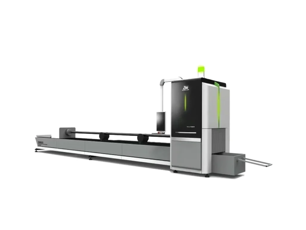 DW-T Series Dual-Chuck Fiber Laser Tube Cutting Machine