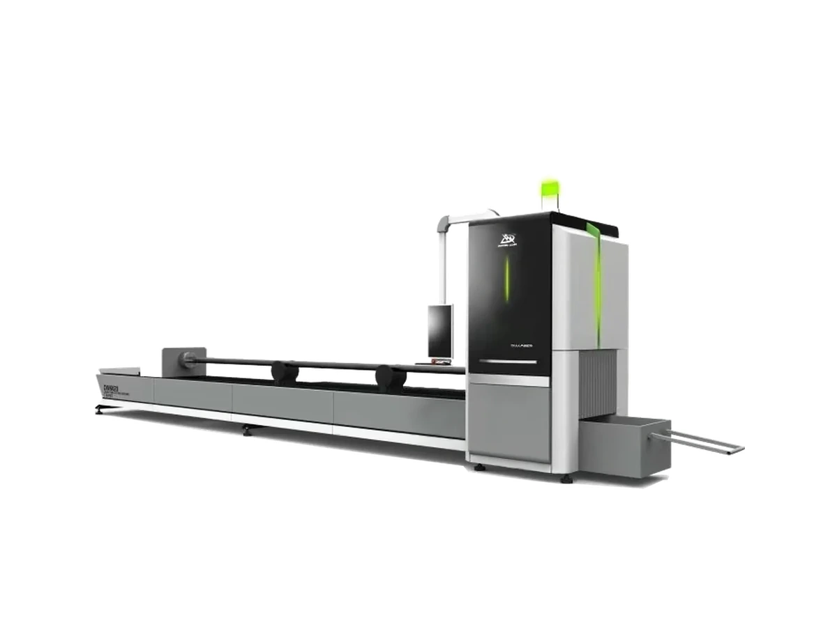 DW-T Series Dual-Chuck Fiber Laser Tube Cutting Machine