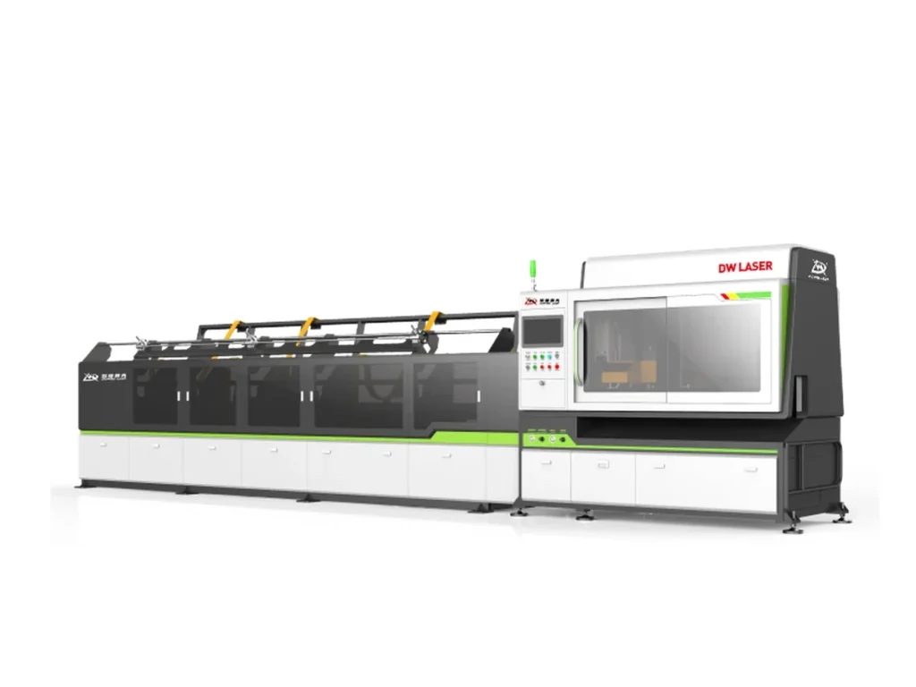 DWK-T Series Fully Automatic 3D Bevel Fiber Laser Tube Cutting Machine