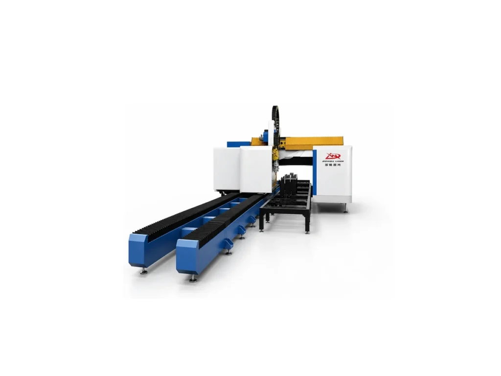 DW-H Series Cantilever Structural Steel Laser Cutting Machine