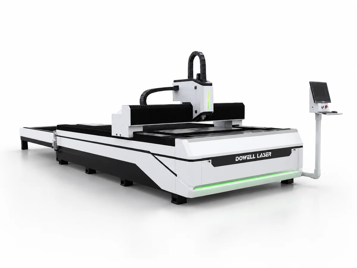 DW-E Series Dual Platform Fiber Laser Cutting Machine