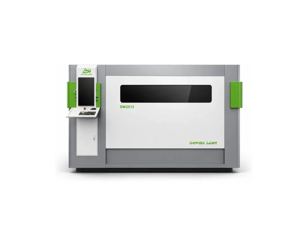 DW-FC Series Enclosed Shuttle Table Fiber Laser Cutting Machine