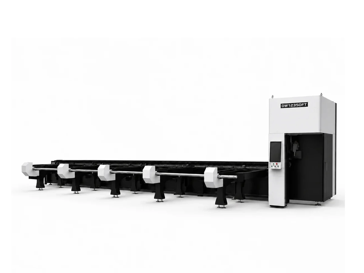 DW-T Series Side-Mounted Heavy-Duty Fiber Laser Tube Cutting Machine